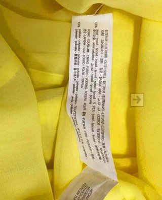 Vestido Zara Mini Fluido Talla S
