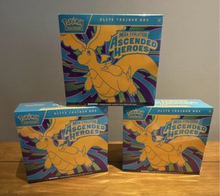 Cajas Pokémon Elite Trainer Box Ascended Heroes