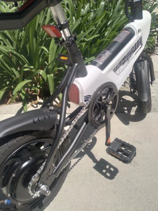 Bicicleta Eléctrica Pequeña 1800km SEMINUEVA