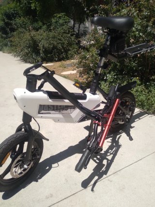 Bicicleta Eléctrica Pequeña 1800km SEMINUEVA