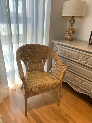 sillon ratan bambu