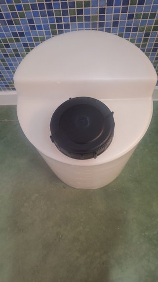 Depósito polietileno 50L Cilíndrico