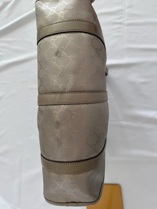 Bolso Vintage Gucci Jackie Bouvier Oro/Plata