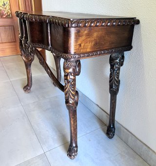 Conjunto Recibidor y Espejo Barroco Tallado