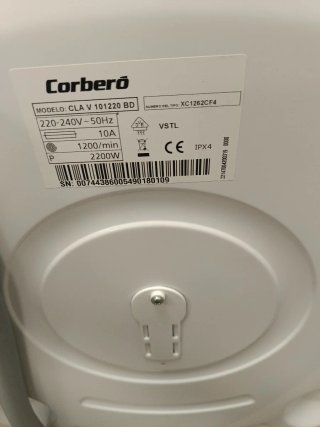 Lavadora Corberó 10kg