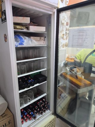 Congelador vertical cristal 204cm