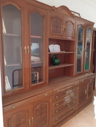 Mueble de salón modular madera