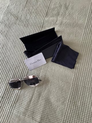 Gafas Dior Split Aviador Azul y Plata