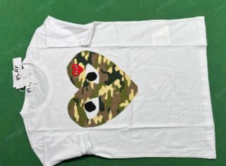 Camiseta Comme des Garçons PLAY Camuflaje
