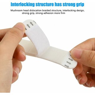Tiras Adhesivas Dobles de Velcro 36 Pares