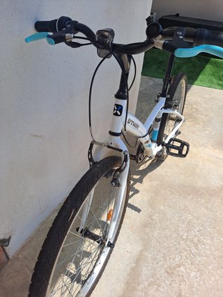 Bicicleta BTwin Original 100 Blanca