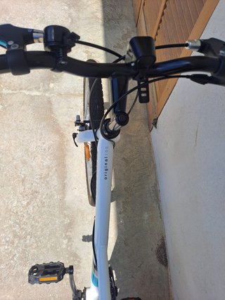 Bicicleta BTwin Original 100 Blanca