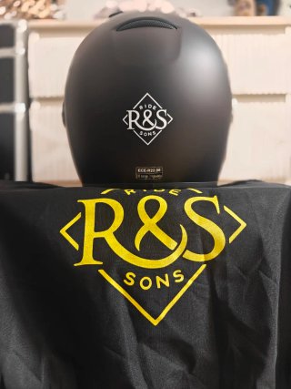 Casco integral moto R&S
