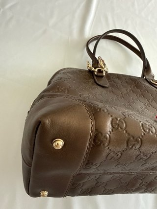 Bolso Gucci Lovely Dome Vintage Marrón/Dorado