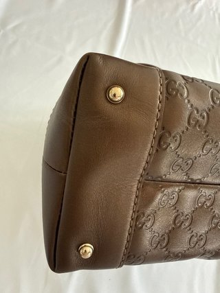 Bolso Gucci Lovely Dome Vintage Marrón/Dorado