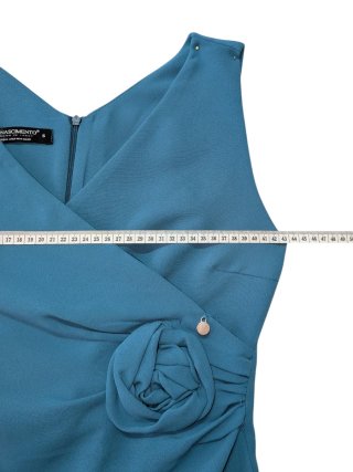 Vestido Rinascimiento Turquoise Elegante Fiesta
