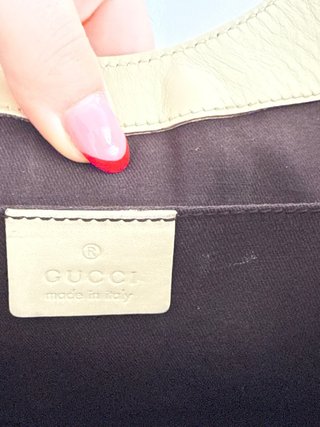 Bolso Gucci Jackie Piel Beige y Marrón