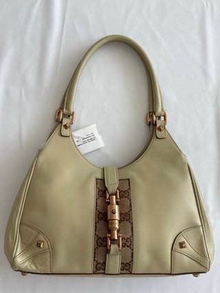 Bolso Gucci Jackie Piel Beige y Marrón