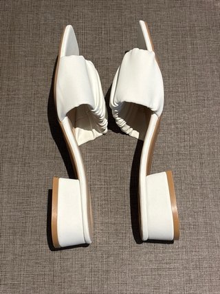 Sandalias blancas talla 36