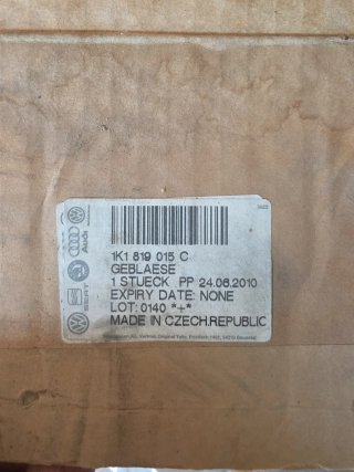 Ventilador habitáculo 1K1819015c