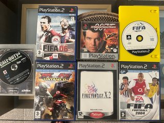 Lote de 7 Videojuegos PlayStation 2