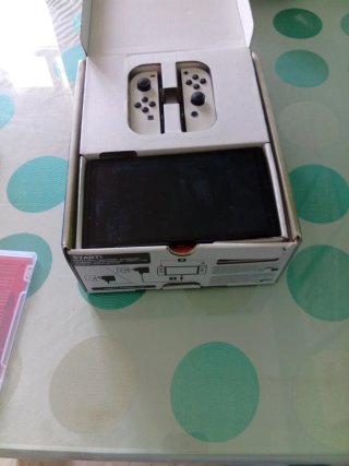 Nintendo Switch OLED Blanca + Juegos