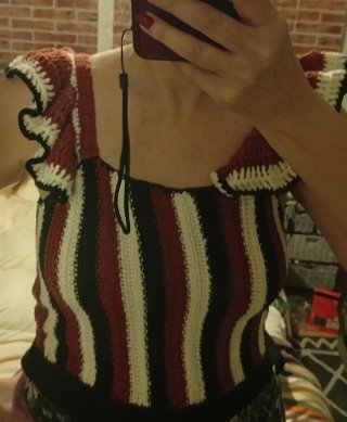 Top Crochet Zara