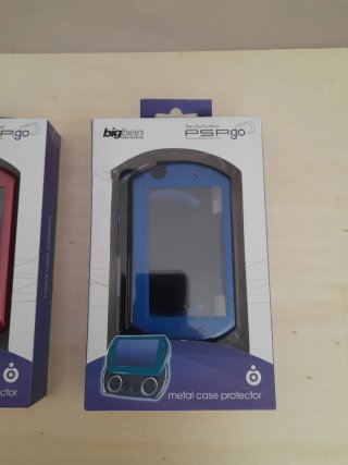 NUEVO.Oferta.Fundas protectoras metal PSP Go