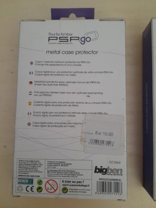 NUEVO.Oferta.Fundas protectoras metal PSP Go