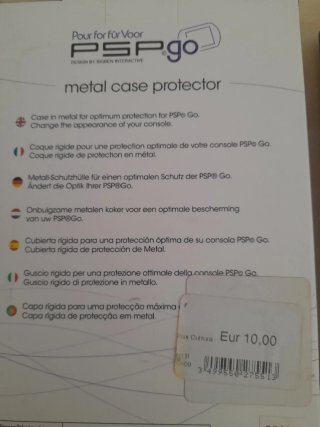NUEVO.Oferta.Fundas protectoras metal PSP Go