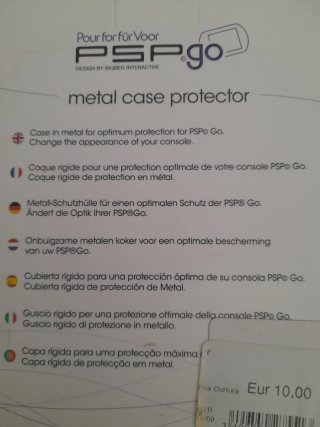 NUEVO.Oferta.Fundas protectoras metal PSP Go