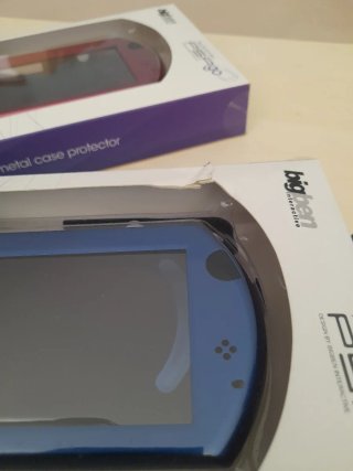 NUEVO.Oferta.Fundas protectoras metal PSP Go