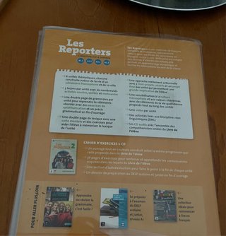 Libro de Frances Les Reporters 2