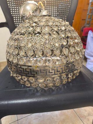 Lámpara colgante cristal estilo Versace