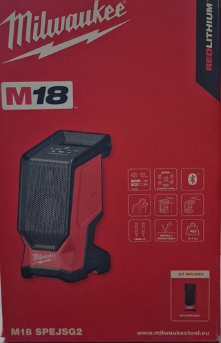 Altavoz Milwaukee M18 SPEJSG2 Nuevo