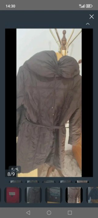 Chaqueta Zara Mujer Marrón