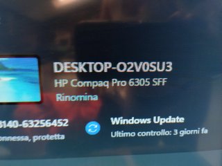 Smart Tech PC Fisso Completo Nero/Blu