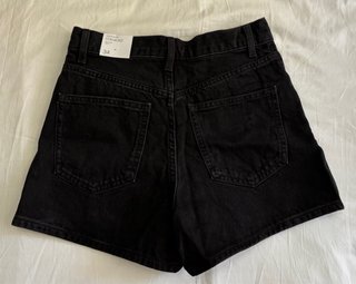 Pantalón corto vaquero negro Talla 34