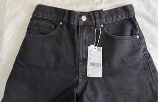 Pantalón corto vaquero negro Talla 34