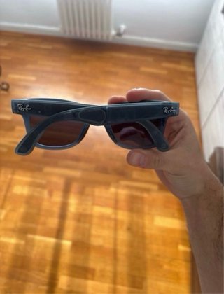 Gafas de sol Ray-Ban Meta Wayfarer Azules