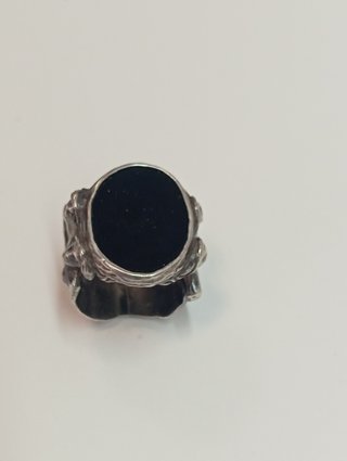 Anillo Plata Escultórico Amor Eterno