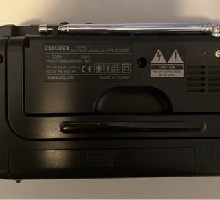 AIWA FR-C30 Radio Portátil AM/FM Vintage Nueva.