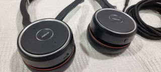 Headset Jabra Evolve 75 Preto
