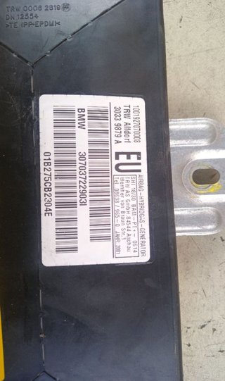 Airbag lateral del izq 30339879a bmw serie 112677