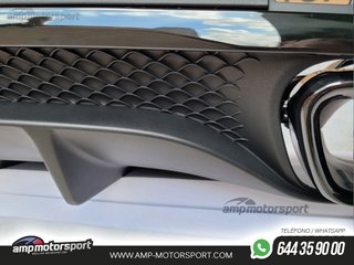 DIFUSOR TRASERO NEGRO CON COLAS NEGRAS PARA MERCEDES GLE/GLS W167