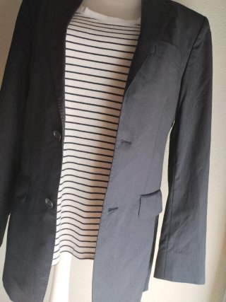 Blazer Massimo Dutti rayas Talla M