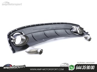 DIFUSOR TRASERO AUDI A4 B8 LOOK RS 2011-2015