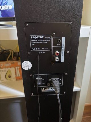 Barra de Sonido ProTone PT-680 Negra