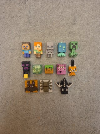 Lote Figuras Minecraft