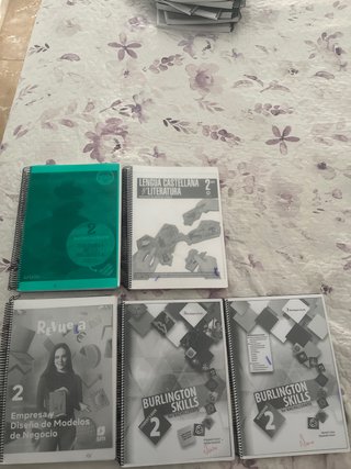 Libros de texto 2 bachillerato Huerta Salama
